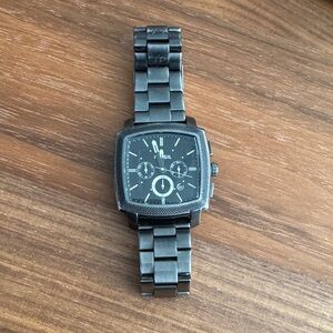 Fossil Square Face Chronograph Watch